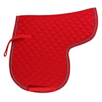 British saddle-shaped saddle pad sweat pad horse n saddle pad sweat-absorbent breathable anti-wear sweat drawer Rocky harness 8210010