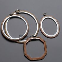 Sufa retro embroidery flower stretcher flower hanger antique square embroidery frame picture frame display embroidery stretcher oval decoration