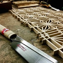 Japans Okada tenon saw dovetail tenon saw ultra-fine work clamp back saw woodworking saw hardwood saw bamboo joinery hand saw