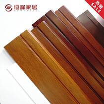 Pandragon Eye pure solid wood skirting board new o Chinese log skirting foot line wall angle line No batch soil waterproof baking paint sticking foot