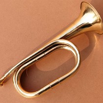 Brass sub-machine Number Red Army props Small number Army V Army v Army band Grand Assault Instrument Pure Brass Big Step Horn