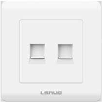 Household type 86 concealed switch socket panel wall voice network cable fiber optic network plug network port telephone computer