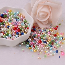 Sufa Mix Size 2-8mm No Hole Colorful Pearls Round ABS Im itat
