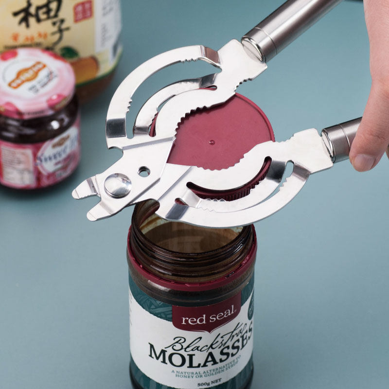 304 Stainless Steel Multifunction Open Can Opener Screw Lid Screwed Can Bottle Cap Tool Opener Screw Bottle Cap God-Taobao