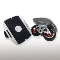 Aluminum alloy drift board for adults and children fifth and sixth generation large board four-wheel split skateboard shock-absorbing road