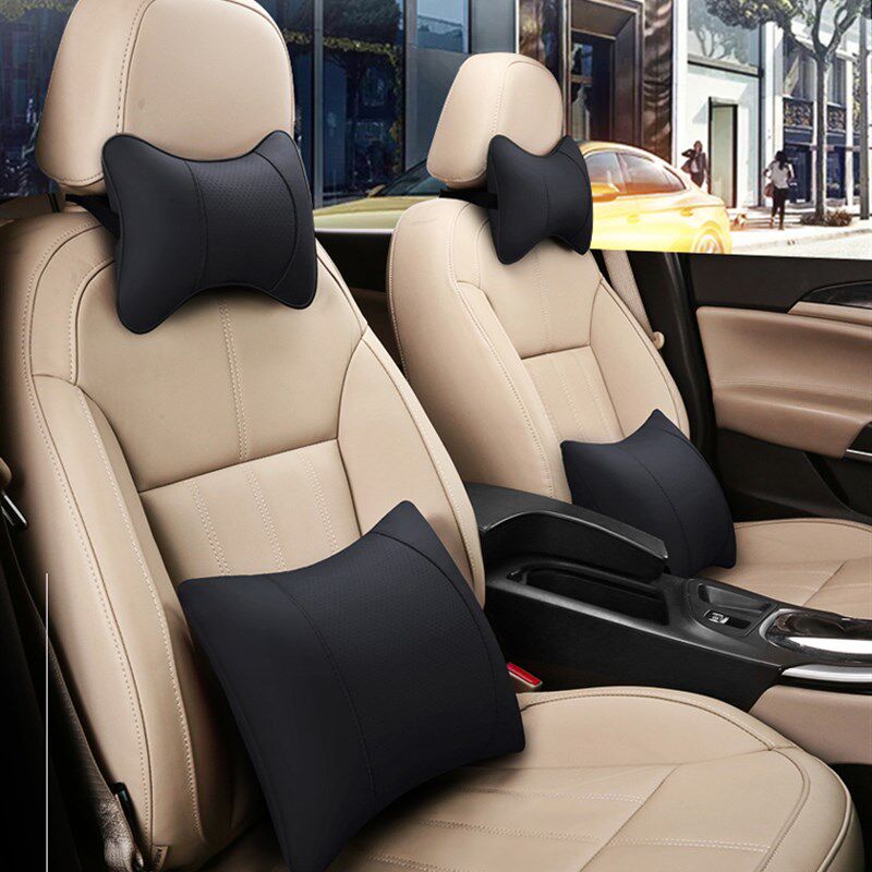 Car leaning pillow neck c pillows men head pillows a pair of car seat cervical spine guards in car neck neck cushions-Taobao