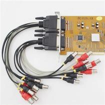 8-channel surveillance card video card capture card surveillance video capture card dedicated for analog surveillance lenses