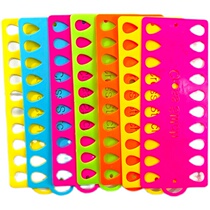 Cross-stitch plastic thread board receiving board with digital embroidery large hole winding board thread splitter thread embroidery thread management board