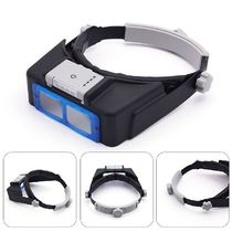 Factory Sales Headworn Malgnifier Hands Free Professional LED Light