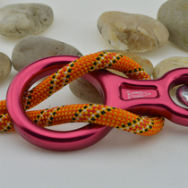 8-shaped ring descender mountaineering and rock climbing high-altitude descending device hand-controlled descender 8-shaped ring descending device