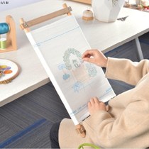 Household embroidery stand small tools bamboo embroidery shed shelf cross stitch 2023 new embroidery frame embroidery handmade 1