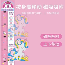 Factory sells childrens height wall stickers 3D three-dimensional baby measurement height G accurate removable without damaging the wall measuring ruler