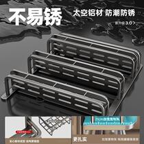 Bathroom bathroom toilet storage rack wall-mounted wall-mounted bath and toilet storage no-punch washbasin towel rack