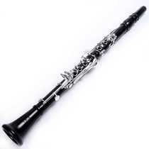 Performance clarinet B-flat bm B African imported ebony 17-key clarinet Western musical instrument silver-plated new performance level