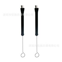 Metal drum stick drum brush special drum brush for drum set z retractable stainless steel wire drum brush steel brush one pair