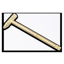 Brass small hammer watch repair small hammer precision installation and production of small copper hammer solid brass processing copper hammer