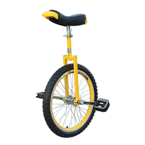 Thickened aluminum alloy rims with flat shoulders two-wheeled adult fitness childrens unicycle