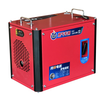 Electric coal-fired generator G 24v DC parking air-conditioning truck portable M-type household mute frequency conversion gas weather