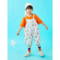 New childrens graduation photo performance uniforms kindergarten class uniforms overalls for boys and girls cheerleaders June 1st chorus performance