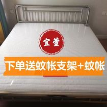 Thickened 304 stainless steel bed 1 8 meters double bed 1 5 meters single stainless steel bed frame frame bed wrought iron bed