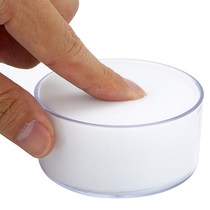 Deli money counting wet hand device counting sponge dipped in water box counting money sponge cylinder bank finance dipped in water box moisturizing finger wax