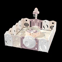 New fence fence baby crawling mat childrens floor fence household with anti-fall baby climbing mat paradise