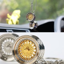 Manufacturer BBS metal g wheel hub modified car keychain key chain jewelry pendant creative fashion Hellaflu
