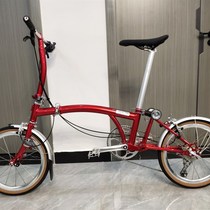 New Qiubo×RUHM folding bicycle with 120-sound flange six-claw wheel set