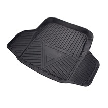 极速Black Rubber Car Trunk Protector Rear Cargo Mat Cover Fi