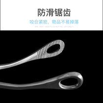 Curved stainless steel doctor sponge forceps for tooth extraction oval forceps with straight head no head no teeth canned gynecological cotton clip 25cm