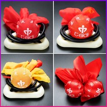 Competition-specific Teddy Wu-i fitness ball Tai Chi handball middle-aged and elderly square dance swing ball silicone rope double