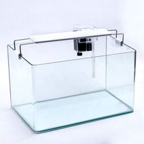 Spot tempered glass fish tank k rectangular naked tank ultra white rectangular simple thickened living room next to the TV cabinet