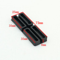 Sufa 8mm pad f-piece plastic steel broken bridge aluminum alloy curtain wall insulated door and window hollow tempered LOW-E glass pad