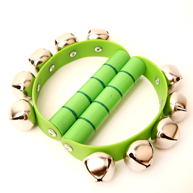 Toddler Hand rocking bell Kindergarten instruments Handheld Games props Opening ceremony Gymnastics Dance Performance Semicircle-Taobao