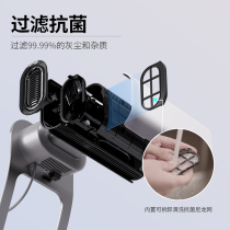 Fully automatic induction mini hand dryer Household bathroom small hand dryer toilet UVC light toxic dryer