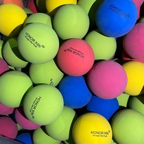 6CM beginners training squash fast t empty rubber high elastic heart ball handball rubber elastic ball hitting speed training