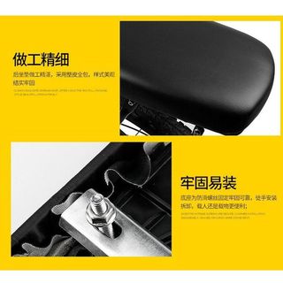 Bicycle rack cushion passenger rear seat cushion bicycle rack seat cushion tail rack seat plate mountain bike rear seat cushion