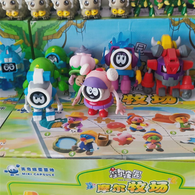 Quick-Release Seerbot A-Tie-Da Sai Xiaoxi Kalulu Raymond Zog Roger Captain Justin Dean Robot