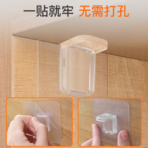 Reinforced version of seamless adhesive layer board support without punching partition layer drag fixed support corner code support nail layer board fixing accessories