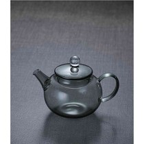 New high temperature resistant f glass teapot household high borosilicate heat resistant glass tea set high end handmade mini pot