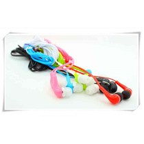 New Colorful Noodles MP Chicken n Headphones Bass Game In-Ear Headphones Mobile Phones and Computers Eat 3 Gifts
