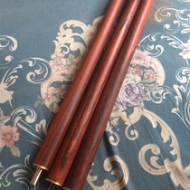 Rosewood fitness Qigong Tai Chi health stick folding martial arts stick spliced ​​three-in-one solid wood whip stick combination wood