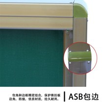 100*400CM school n school hanging writing board classroom single-sided green board magnetic teaching flip blackboard whiteboard