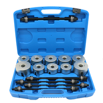 27 pieces of universal iron sleeve elevation bearing disassembly and assembly tools chassis bearing disassembly and removal of T-extractor rubber sleeve installation and disassembly
