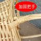 Fruit basket rattan carving basket willow vegetables blue storage basket egg basket picnic basket small rattan basket weaving basket
