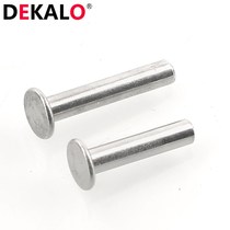 304 stainless steel flat head semi-hollow rivet MGB875 round head flat head hollow rivet M232T 5MMM4-nail 8
