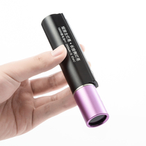 Purple light currency detector lamp new ultraviolet flashlight w detection special pen charging plate anti-counterfeiting Chinese cigarette detection
