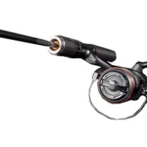 Jiyu Luya a rod straight handle reel micro set high carbon lightweight horse mouth white strips curled mouth