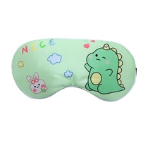 New cartoon cute silk blackout sleeping eye mask ice bag ice sleeping for children and students to relieve eye fatigue for women