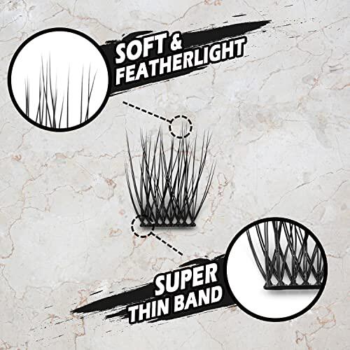 Speed DIY EYLASH Extension Kit Mixed Lengths 3D Volume Cluste